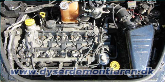 Aftrækning af indsprøjtningsdyser fra Chrysler
                med CRD motor