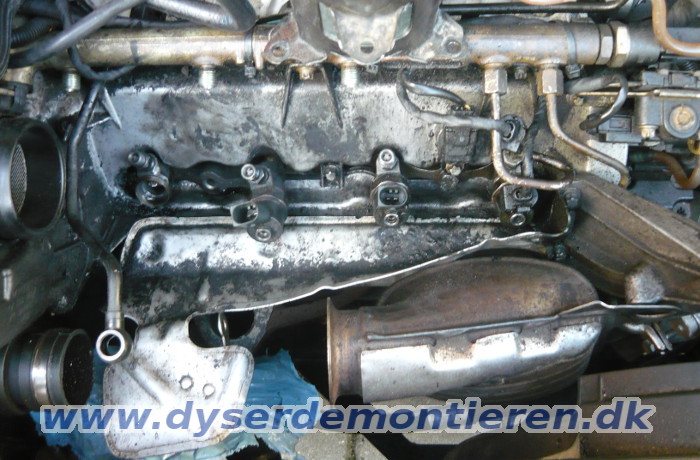 Aftrækning af indsprøjtningsdyser fra Mercedes A
                klasse W168 med 1.7 CDI motor